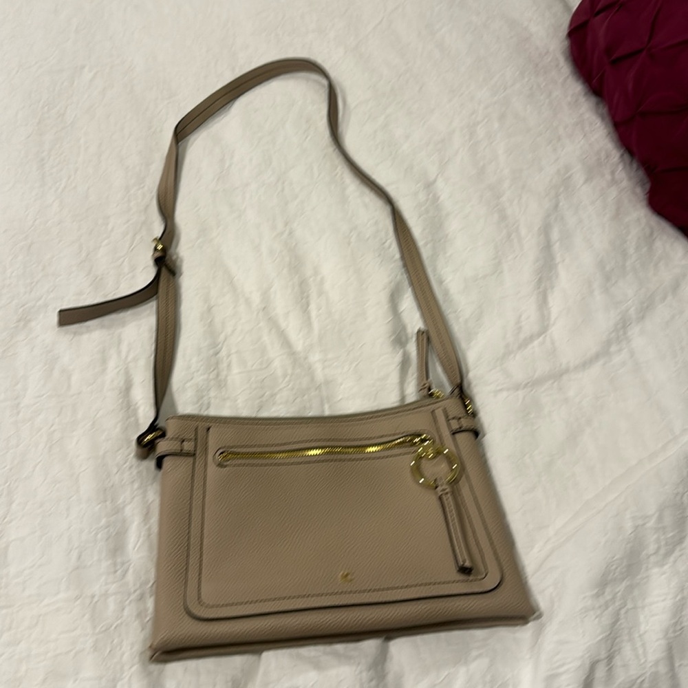 Nice clean almost new crossbody bag, leather